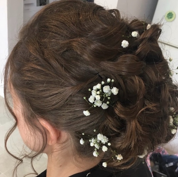 Evissa Bridal Hair Couple