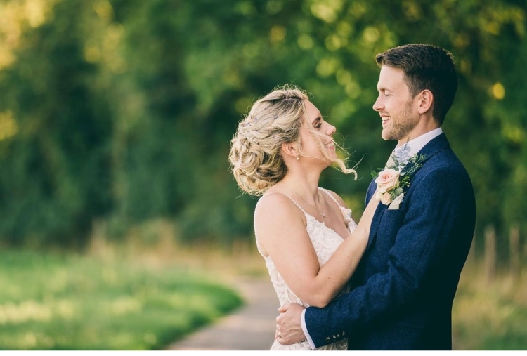 Evissa Bridal Hair Couple